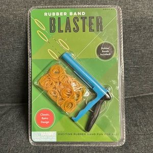 Rubber Band Blaster Ages 8+ Rubber Bands Included Classic Retro Design New